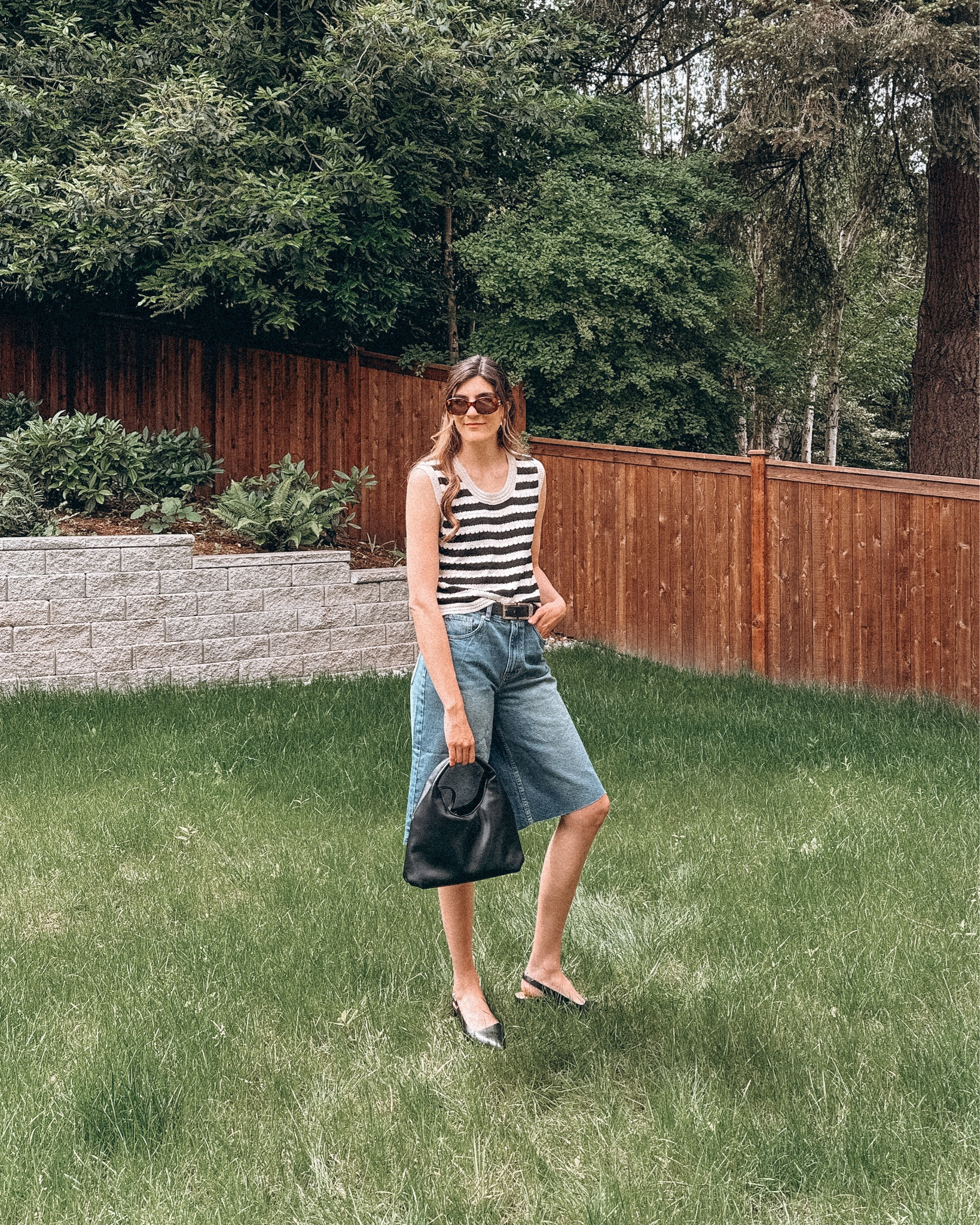 Styling Bermuda jorts for summer! 

#LTKFindsUnder100 #LTKFindsUnder50