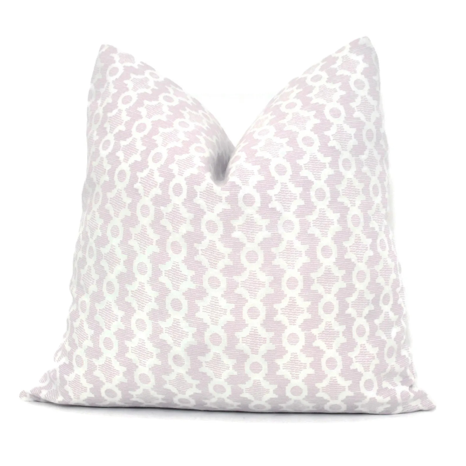 Sister Parish Clara B Lavender Pillow Cover: Geometric Trellis Cushion | Etsy (Global)