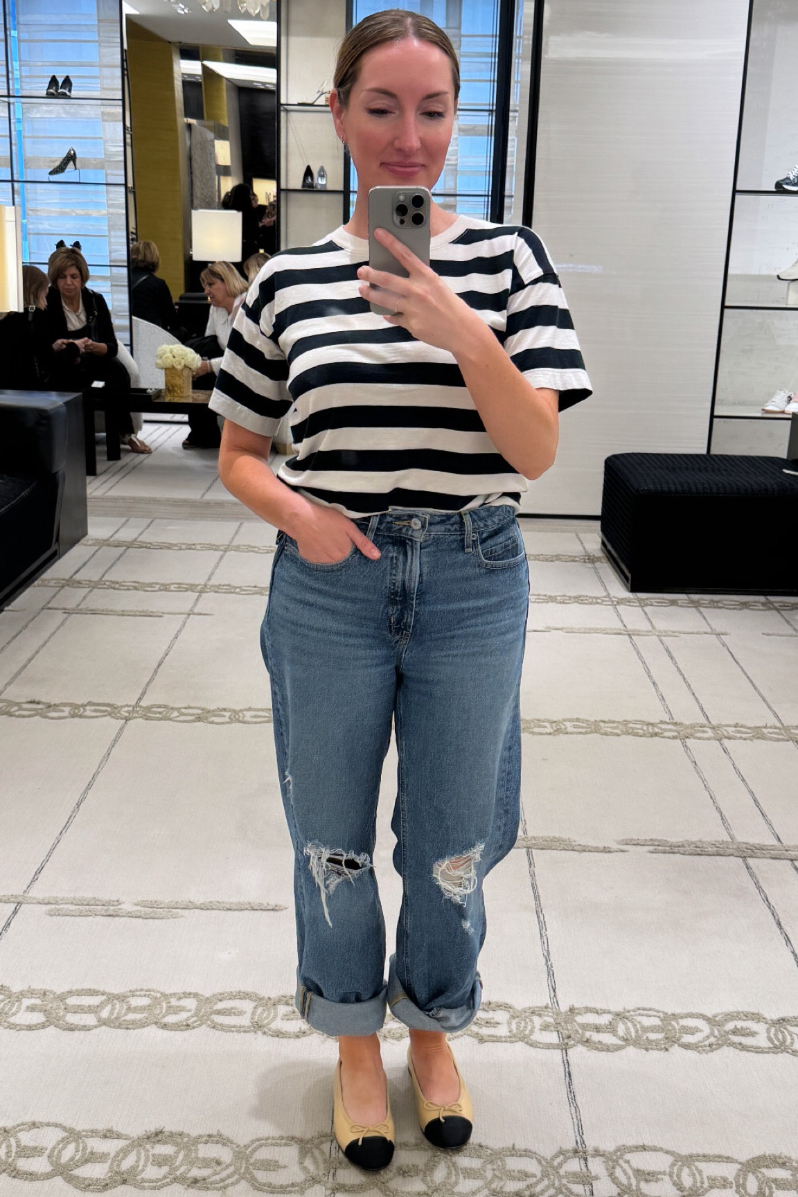 My affordable wide leg jeans.