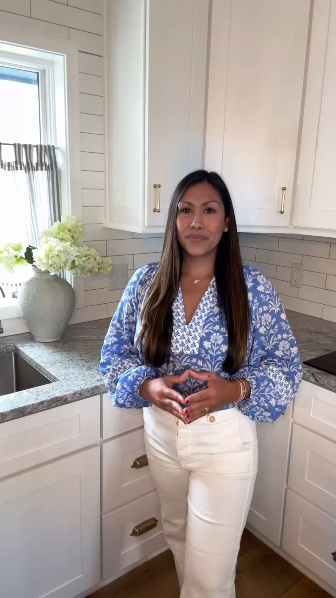 White kitchens are timeless—and mine isn't going anywhere. 🤍

If you've been told your white kitchen is "out," don't worry. You don't need a full renovation to make it feel warm, inviting, and current. A few simple swaps can completely transform the space.

✨ 3 easy ways to warm up a white kitchen:

1. Swap hardware and outlet covers for brass or gold finishes.
2. Style with wood accents, greenery, and warm-toned decor.
3. Add warm lighting—my favorite trick! This rechargeable lamp from Amerelle instantly makes any space feel cozy.

Sometimes, it's the smallest changes that make the biggest impact. Linked to all my favorite finds!

#WhiteKitchen #KitchenStyling #HomeDecorIdeas #InteriorDesignTips #KitchenInspo #LTKHome #CozyHome #HomeStyling #DesignTips #CraneHomeDesign
