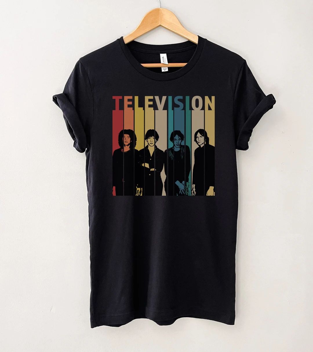 Television Band Retro Vintage T-Shirt, Television Band Shirt, Music Shirt, Gift Tee For You And Y... | Etsy (US)