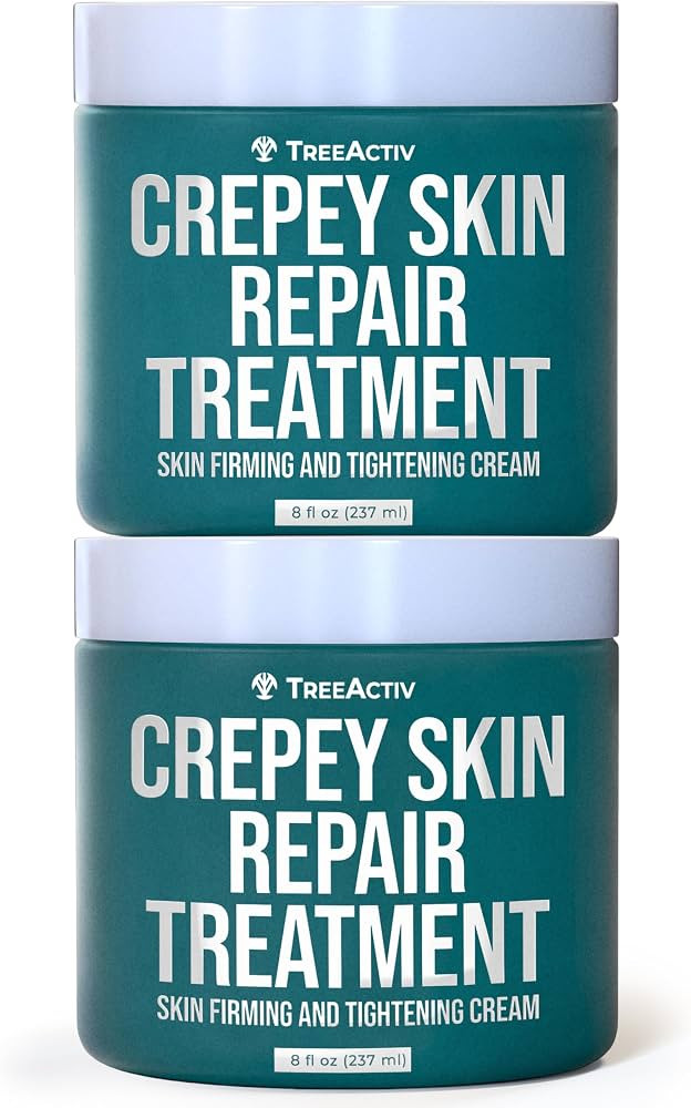 TreeActiv Crepey Skin Repair Cream, 2-Pack, Firming Cream For Face and Neck, Skin Firming and Tig... | Amazon (US)