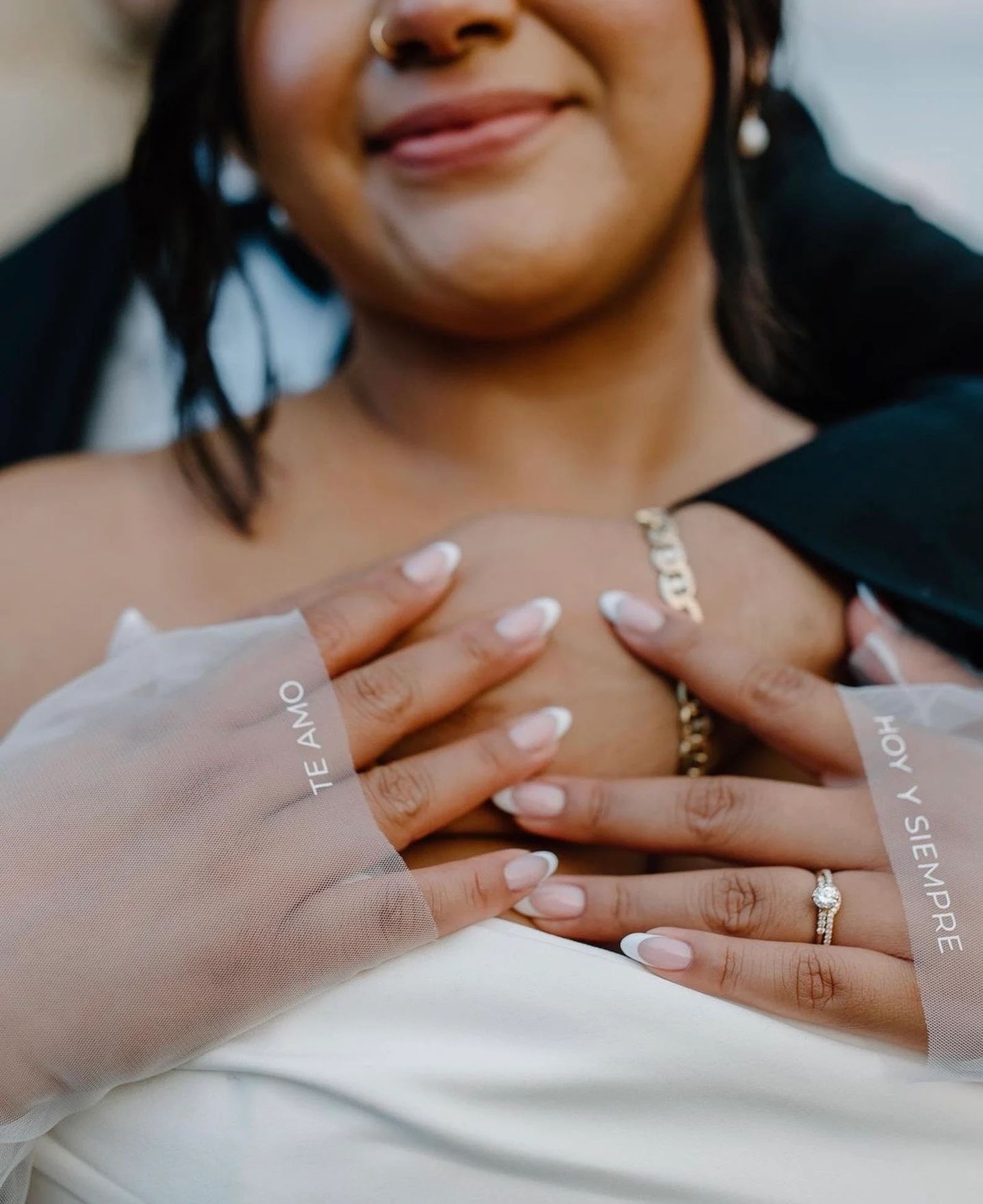 Bridal Gloves, Tulle Fingerless Sleeves - Etsy | Etsy (US)