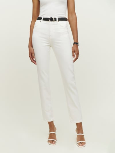 Liza Ultra High Rise Straight Jeans | Reformation (Global)