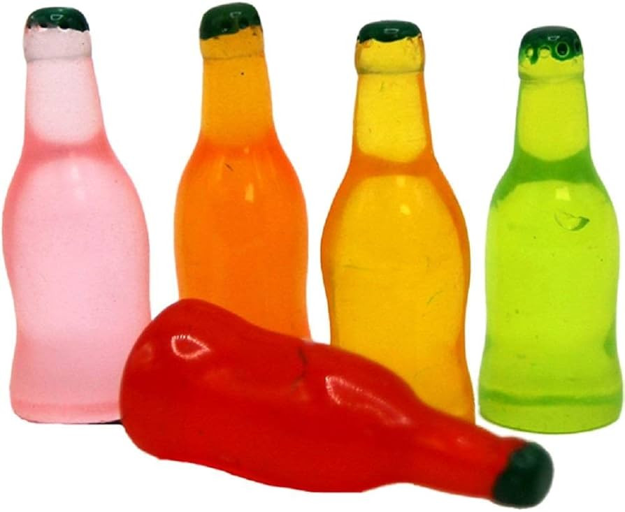 Melody Jane Dolls Houses Dollhouse 5 Fizzy Soda Pop Bottles Miniature Pub Shop Kitchen Accessory ... | Amazon (US)