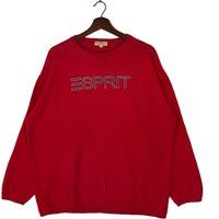 Vintage Esprit Sweatshirt Big Logo Spellout Pullover Jumper Size Large | Etsy (US)