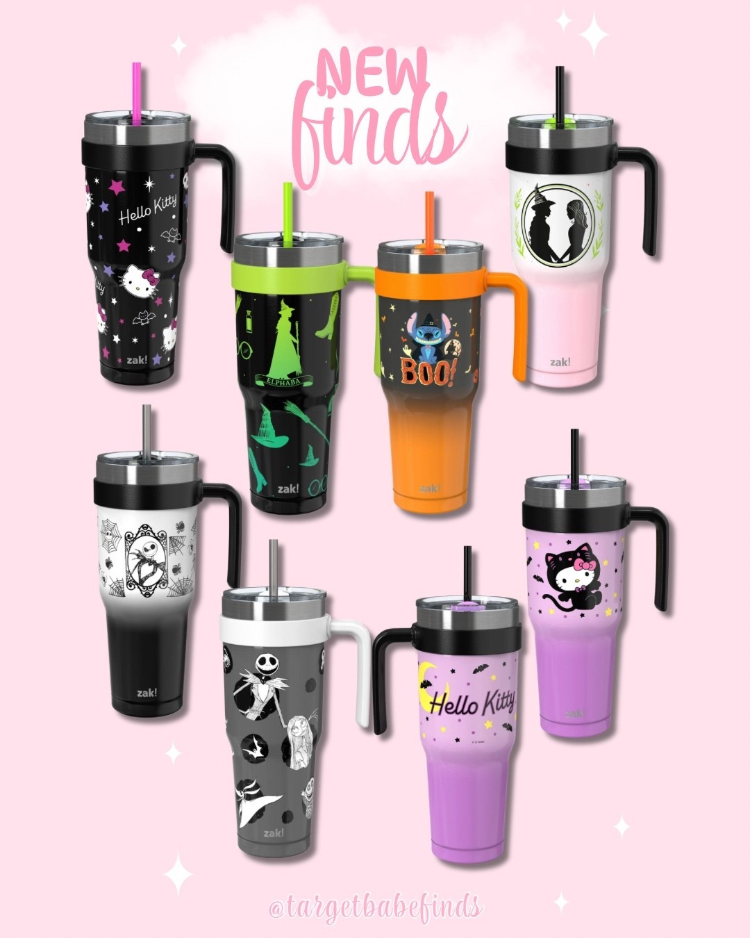 Zak Designs Halloween Tumblers 

#LTKSeasonal #LTKActive #LTKFindsUnder50