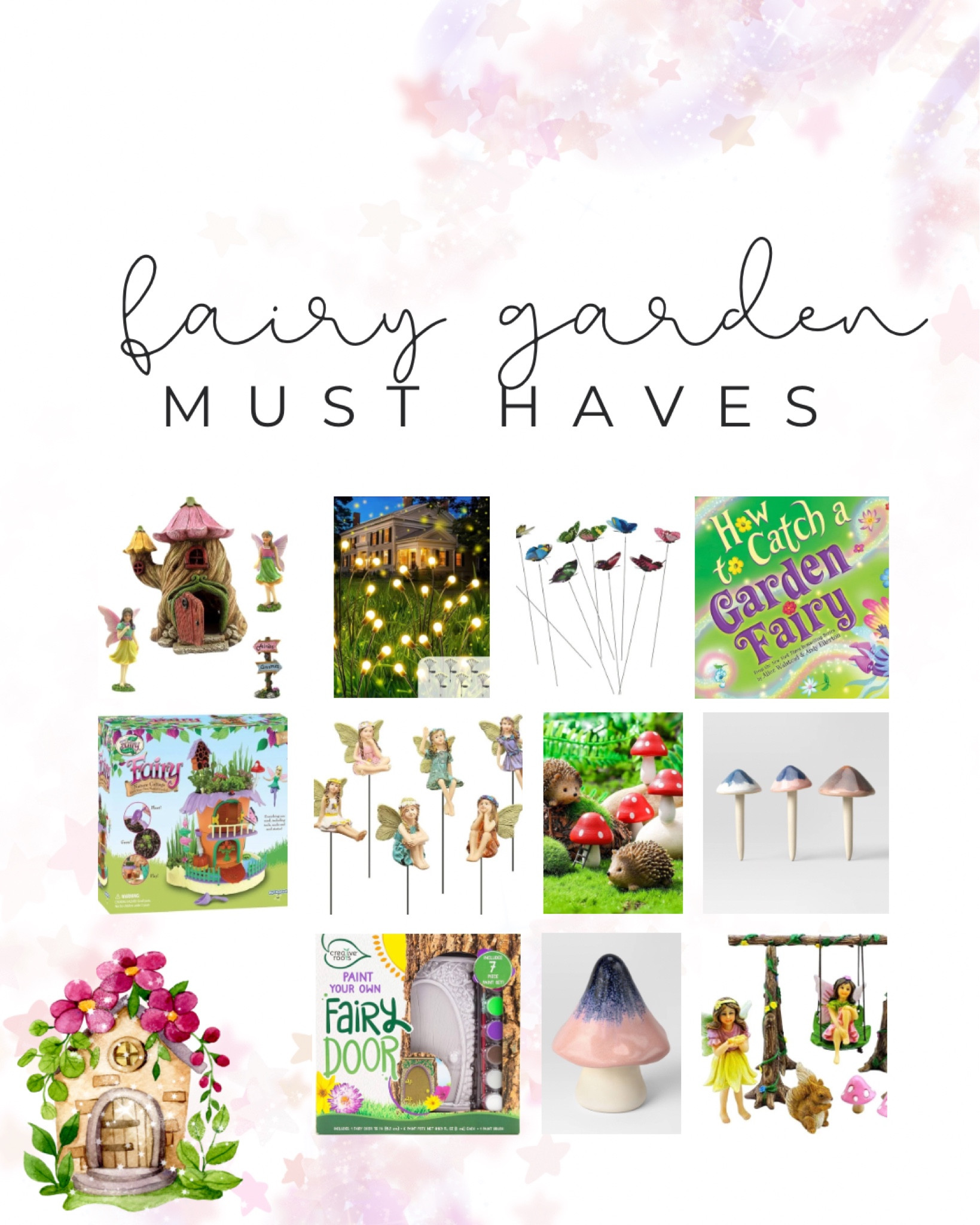 The most magical corner of our garden is the space where the fairies come to play ✨
#fairygarden #gardenmusthaves 