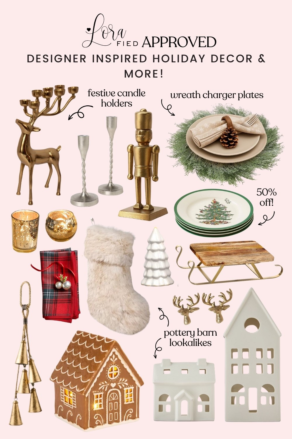 LORAfied Approved Holiday Decor ✨ Designer inspired finds for a fraction of the price!

home decor, holiday decor, looks for less, designer inspired decor 

#LTKSeasonal #LTKHome #LTKHoliday