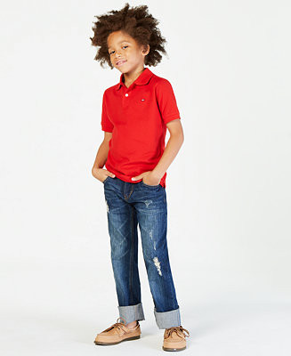 Toddler and Little Boys Ivy Stretch Polo Shirt | Macy's