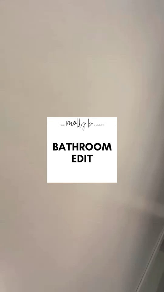 Bathroom edit!!! Pull everything out.  Categorize. Purge. Clean  Matching product for bonus points 😉

#LTKstyletip #LTKhome #LTKfamily