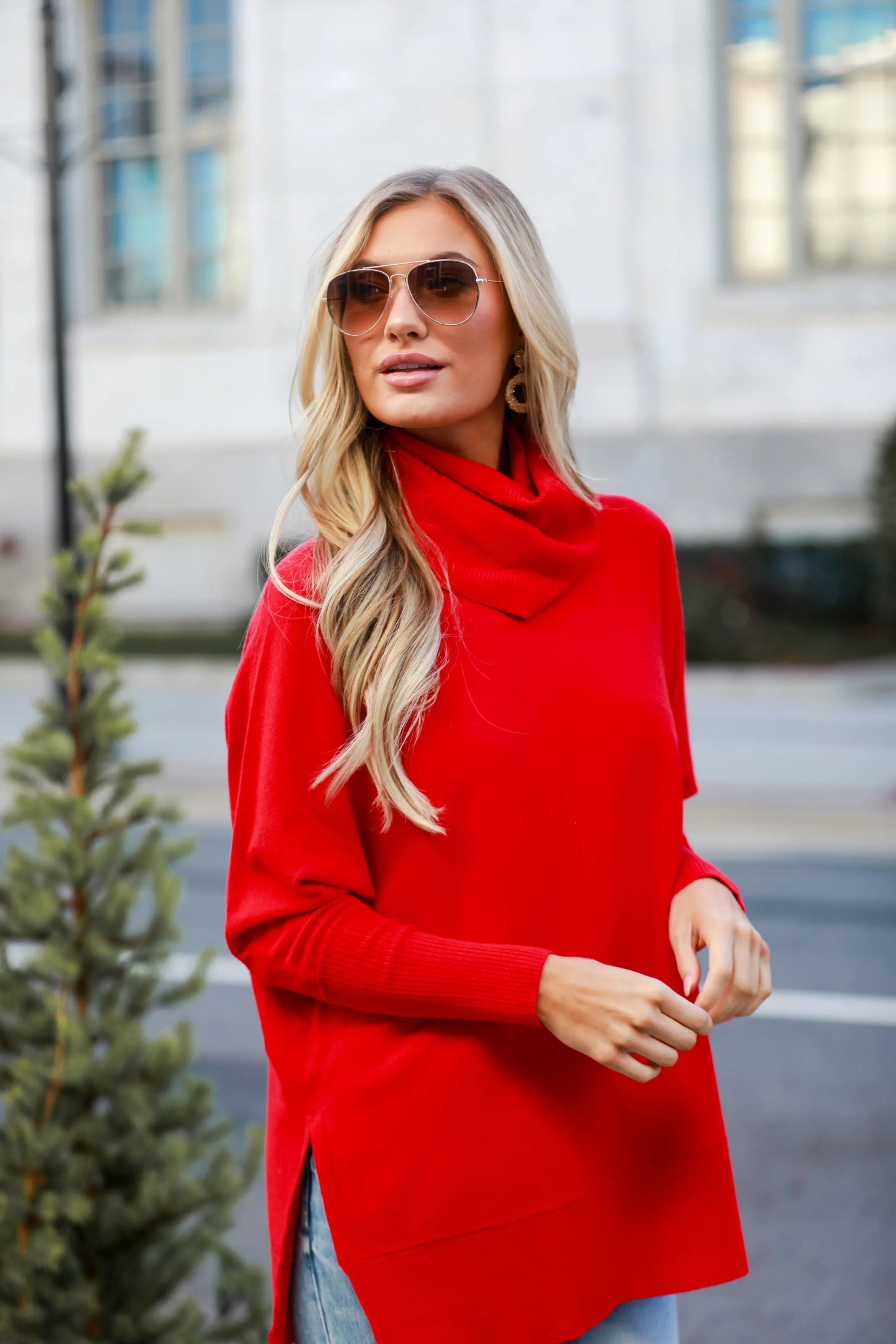 Noelle Turtleneck Oversized Sweater | Dress Up