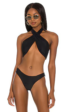 PQ x REVOLVE Talie Bikini Top in Black from Revolve.com | Revolve Clothing (Global)