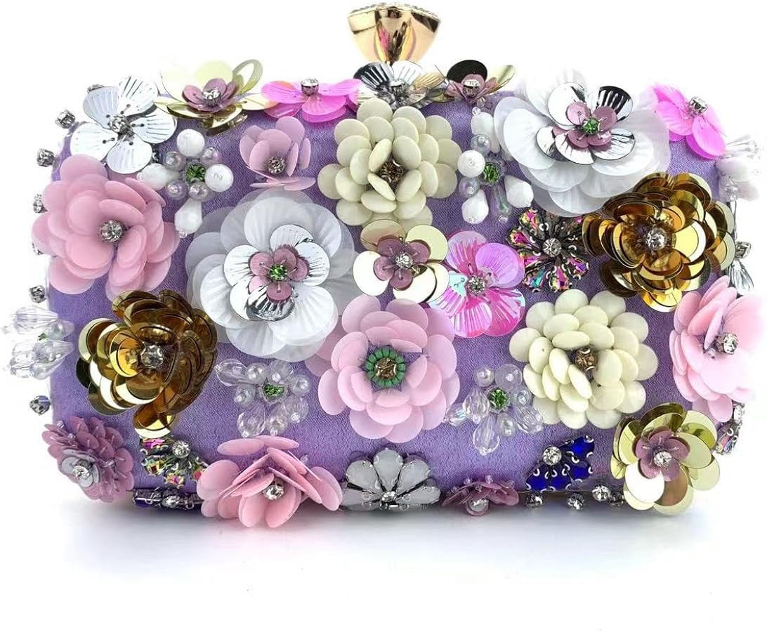 Womens Evening Clutch Bag Designer Evening Handbag Hand Bag,Lady Party Wedding Clutch Purse | Amazon (US)