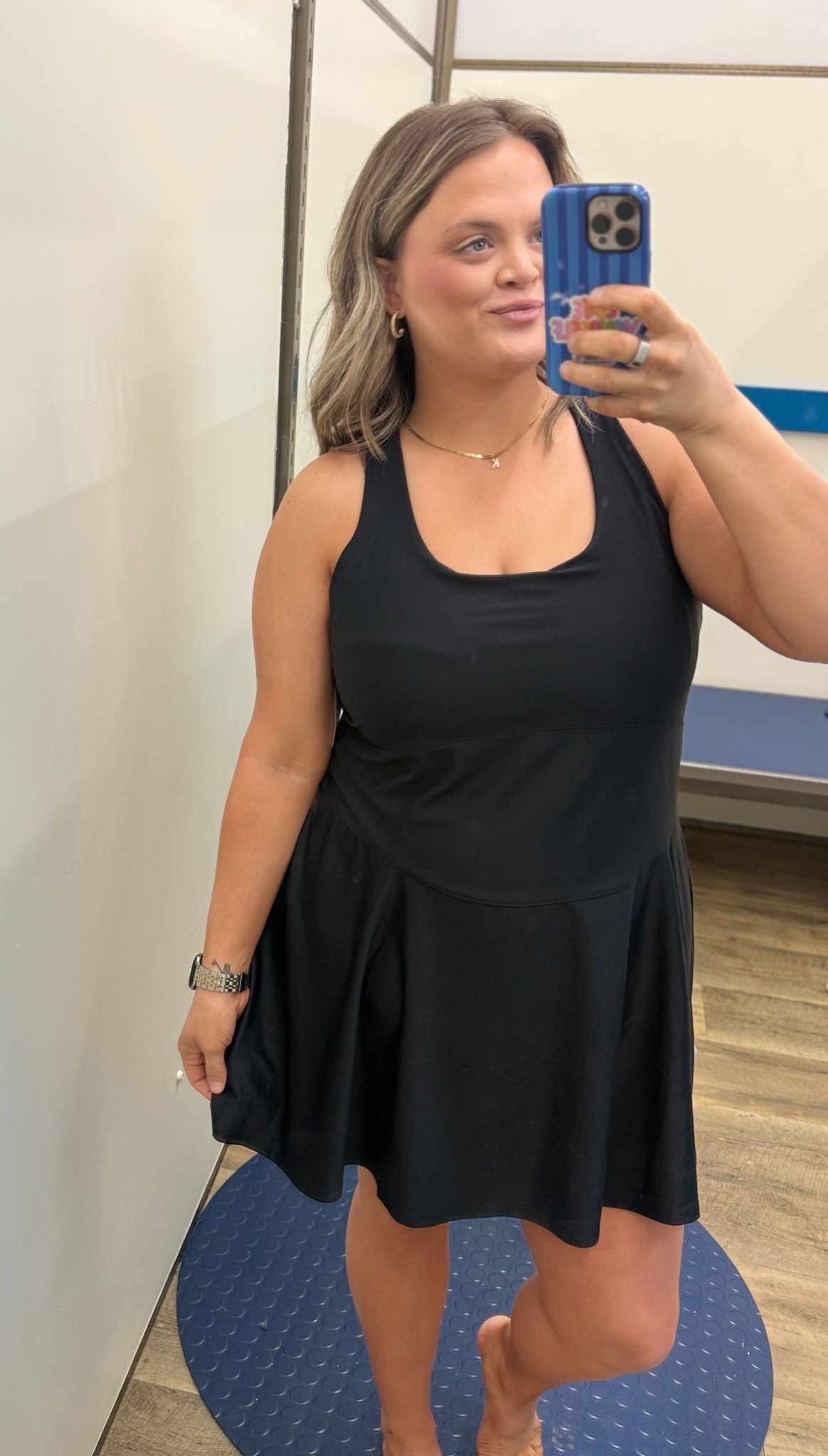 This black dress is SO flattering and insanely comfy. It’s the perfect throw-on-and-go piece you can dress up or keep casual — truly a wardrobe staple. #LTKStyle #LTKFinds #OldNavyStyle #OldNavyFinds #BlackDress #WardrobeStaple #MomStyle #EverydayOutfit #AffordableFashion #LTKUnder50

#LTKActive #LTKU #LTKMidsize