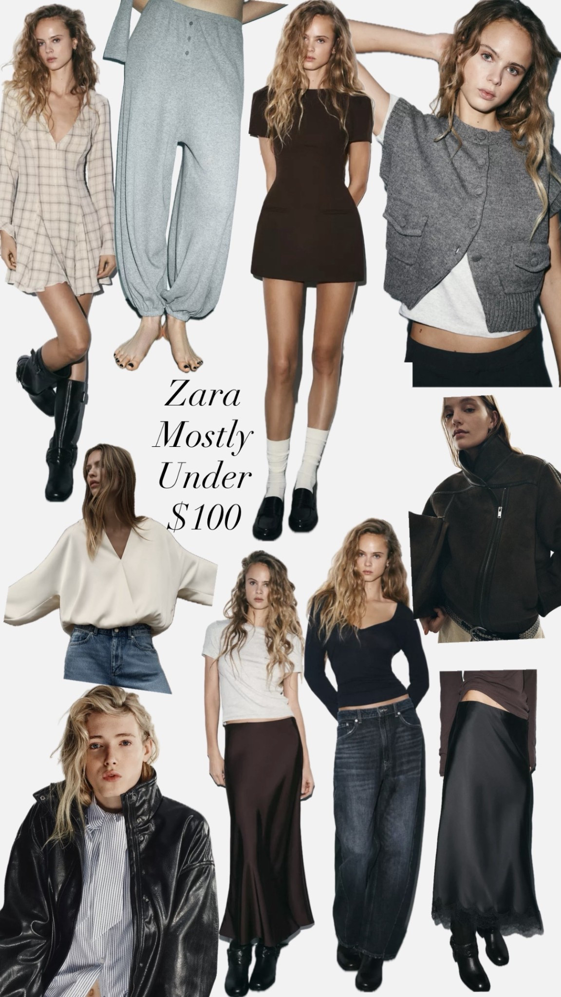 Zara selects mostly under $100 — daily edit cover from Found by Em