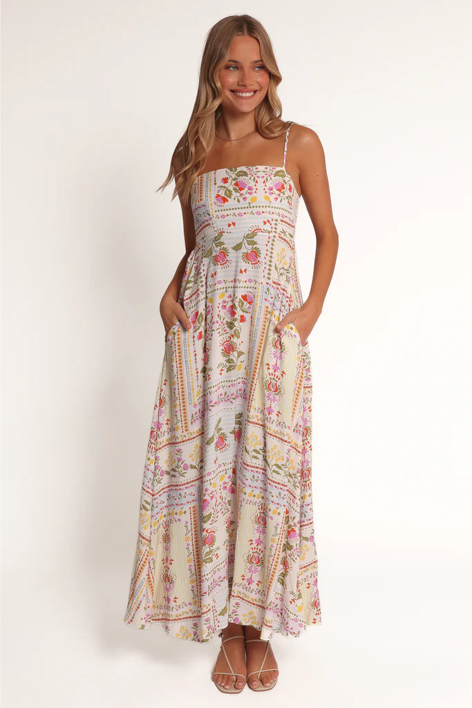 Mireille Maxi Dress - Multi Floral | Petal & Pup (US)