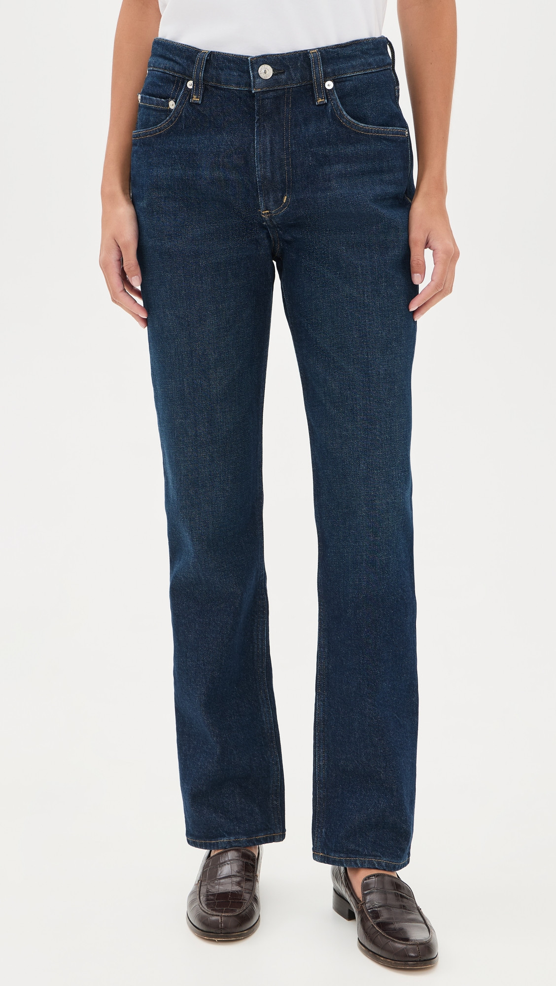 Citizens of Humanity Savannah Cigarette Jeans Dark Indigo 26 | Shopbop