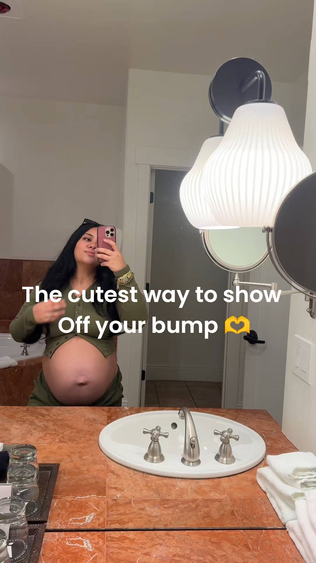You always gotta show off the bump! 

#LTKgrwm #LTKBump #LTKmomlife