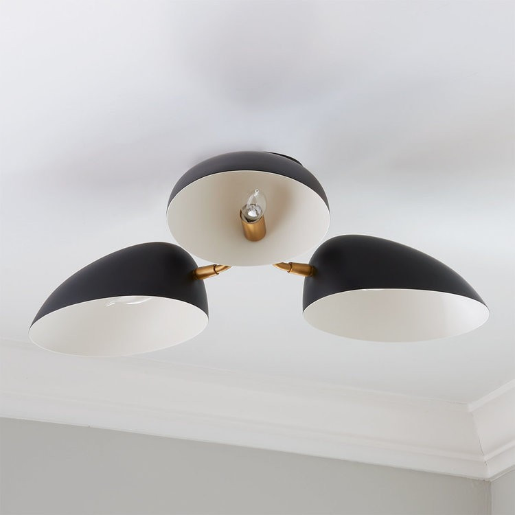 ED Ellen DeGeneres Jane 3 Light Flush Mount | Shades of Light