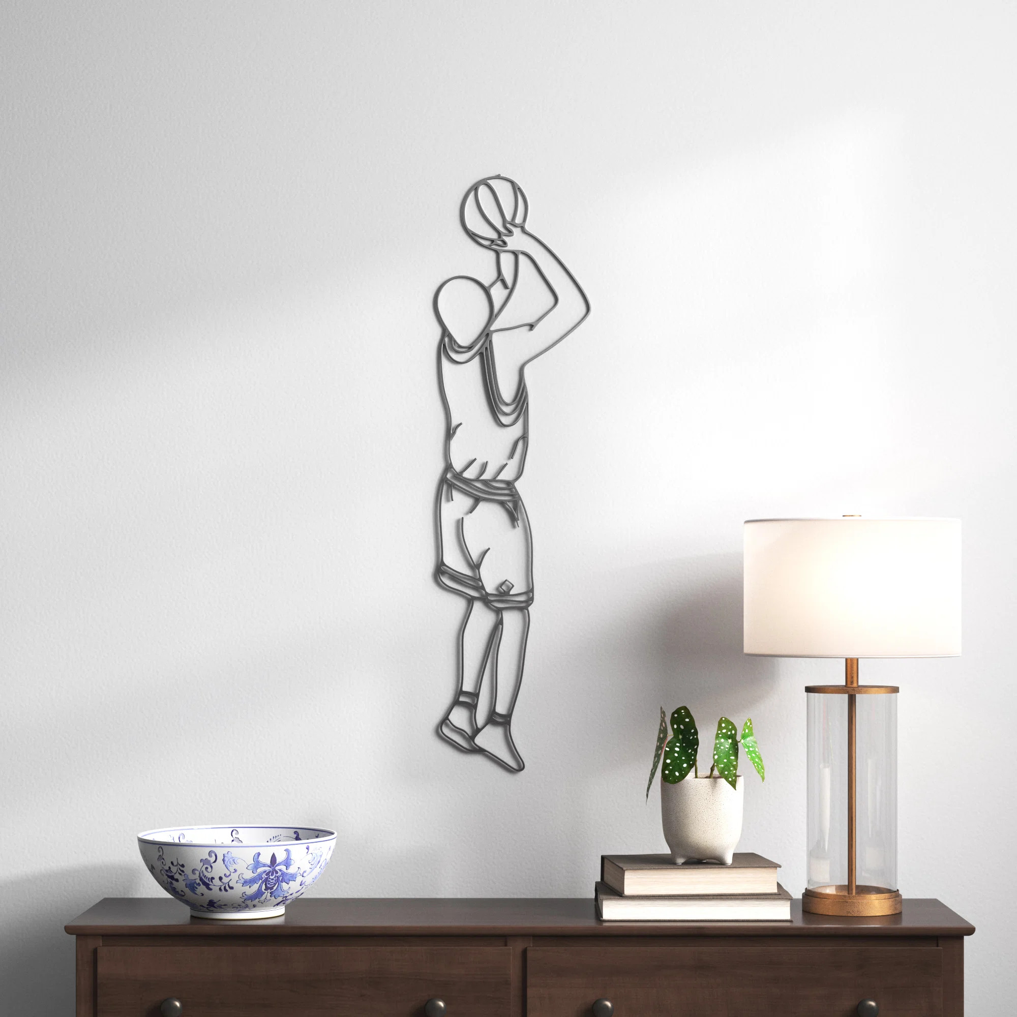 World Unique Imports Male Basketball Shooter Player Wall Décor & Reviews | Wayfair | Wayfair North America