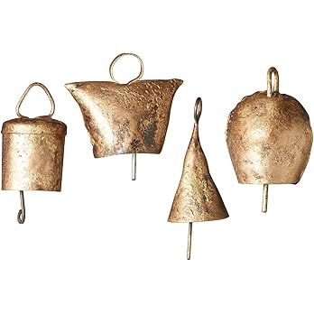 Amazon.com: ART & ARTIFACT Noah Bells Set of 20 Hand Made Harmony Bells Temple Bells in Burlap Ba... | Amazon (US)