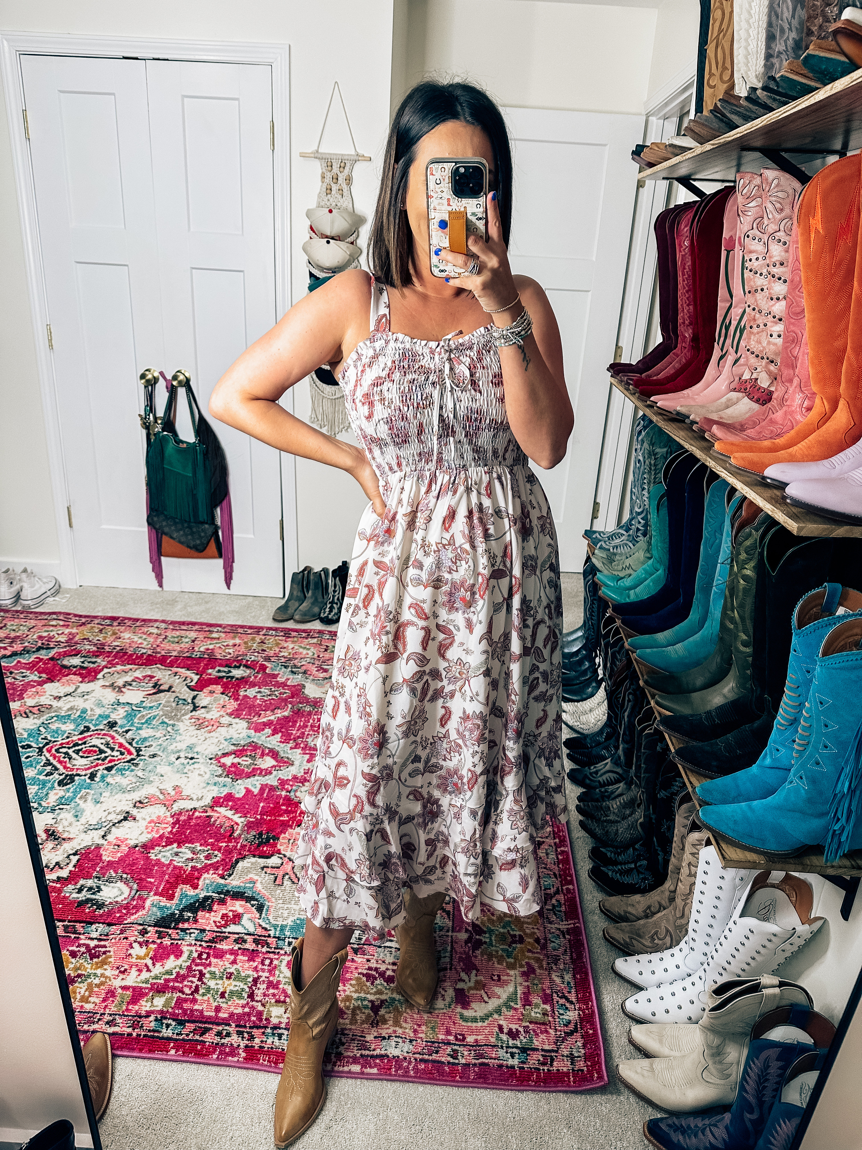 Western maxi dress from Amazon wearing a medium great for spring and summer ￼

#LTKootd #LTKgrwm #LTKFestival