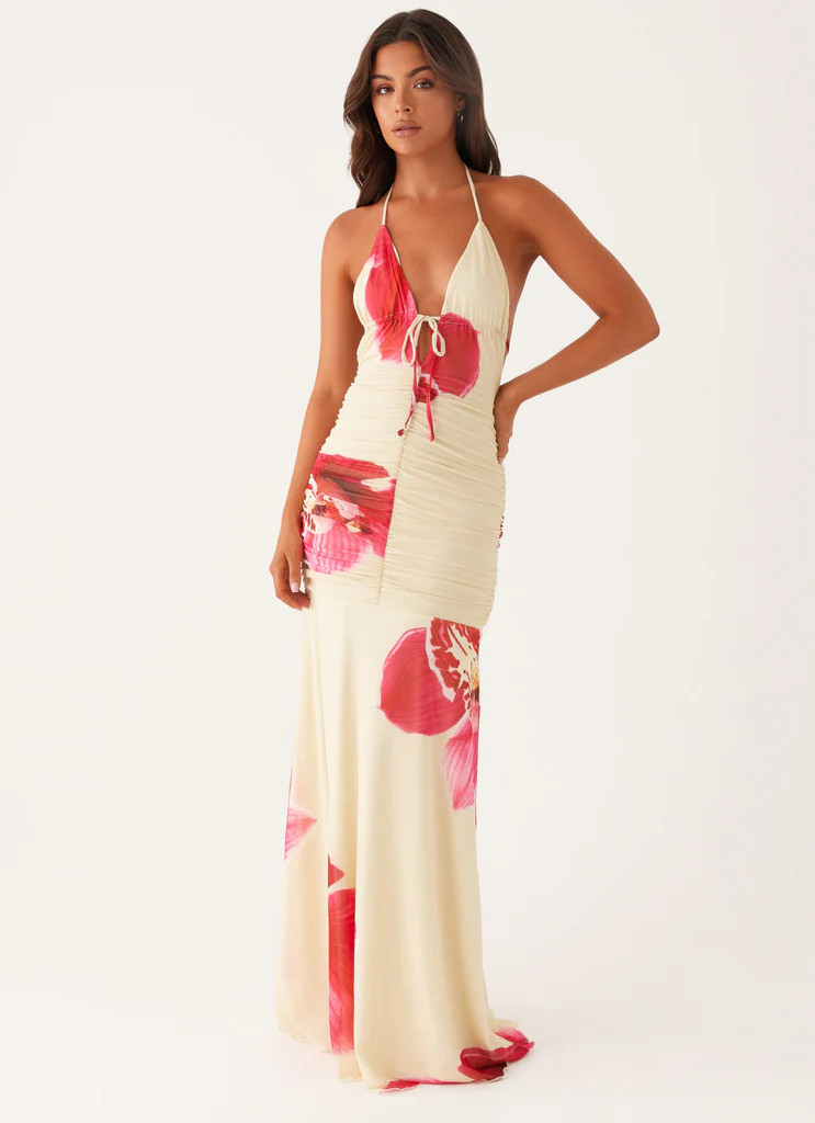 Hollywood Maxi Dress - Orchid Yellow | Peppermayo (Global)