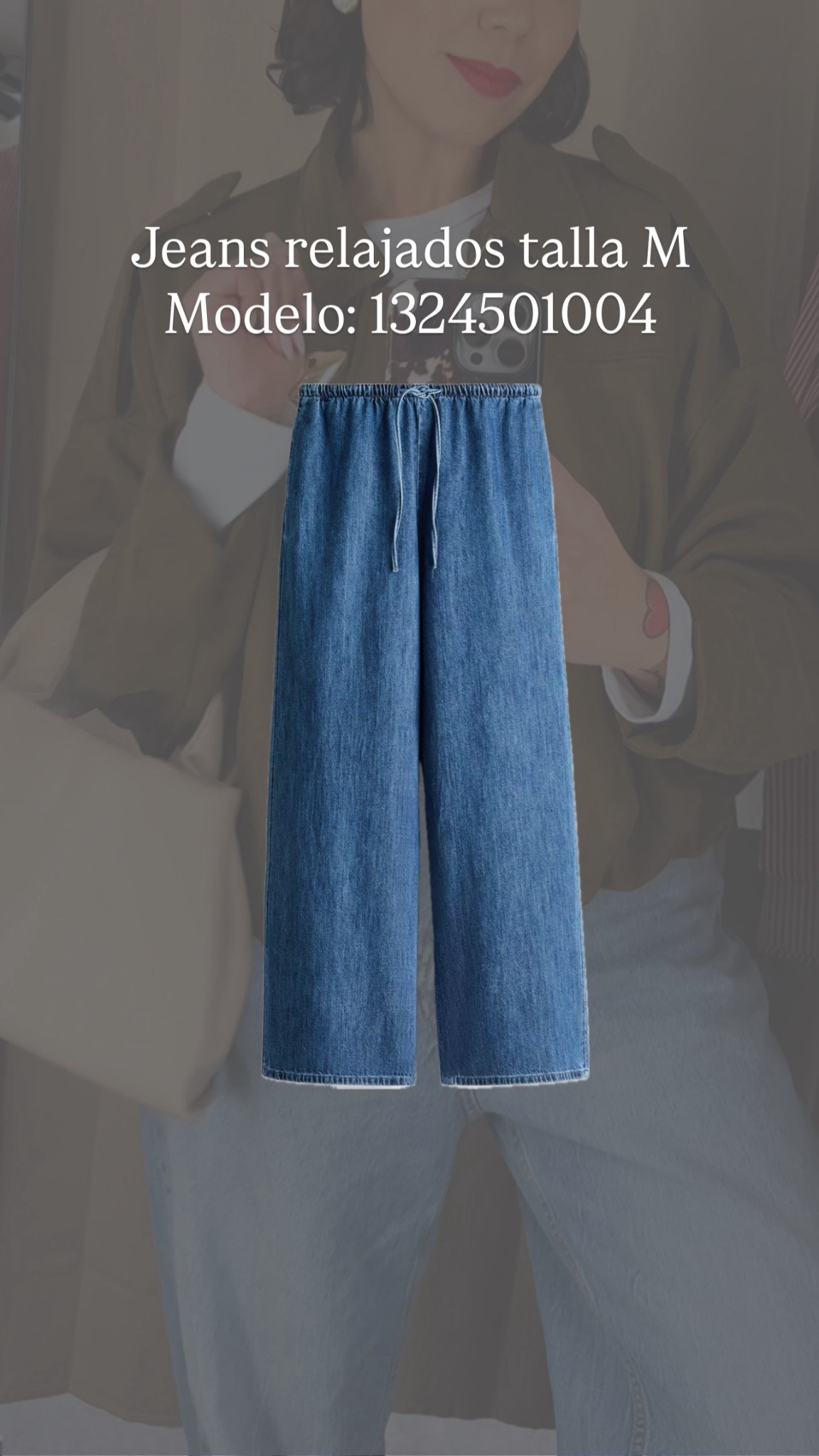 Jeans relaxed
Talla M