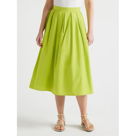 Scoop Women s Pleated Skirt Sizes XS-XXL | Walmart (US)