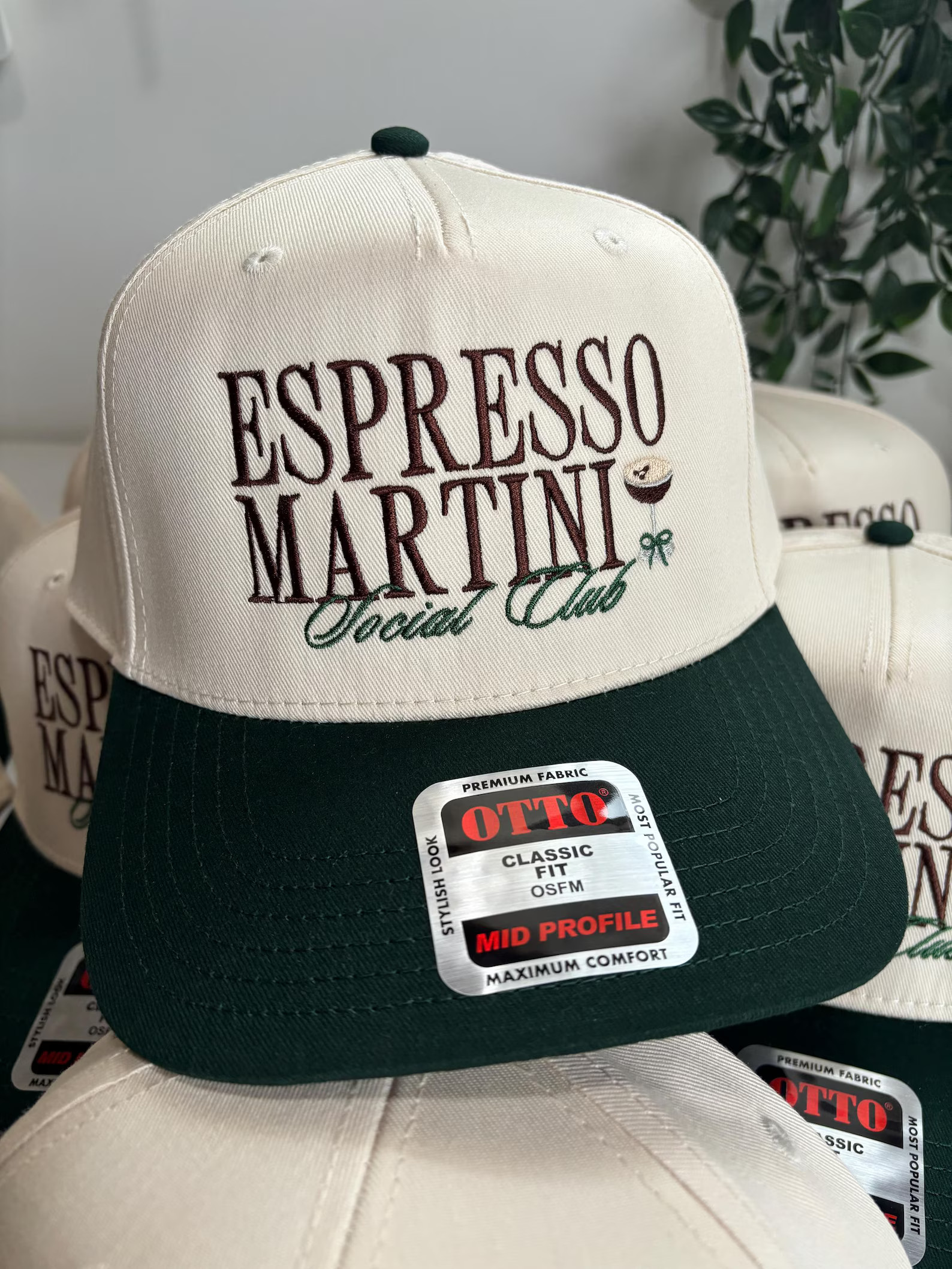 Espresso Martini Embroidered Trucker Hat, Bachelorette Trucker Hats No Minimums, Vintage Two Tone... | Etsy (US)