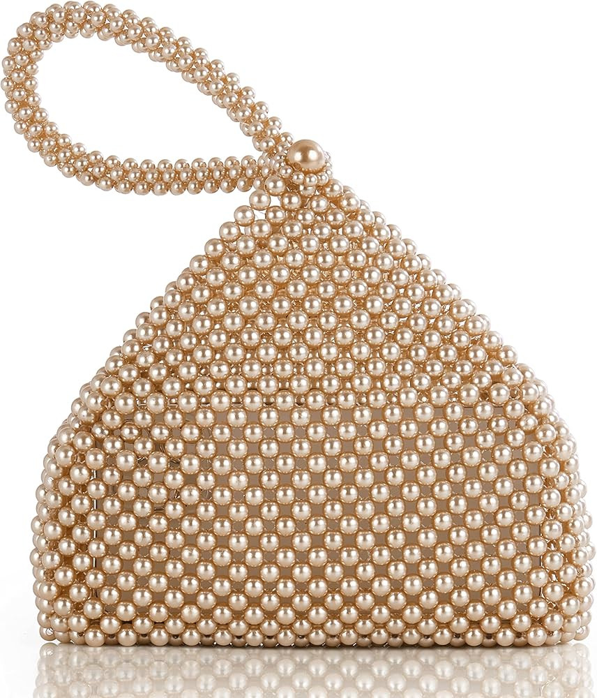 BABEYOND Women's Rhinestone Clutch Evening Bags Sparkly Glitter Triangle Purse for 1920s Party Pr... | Amazon (US)