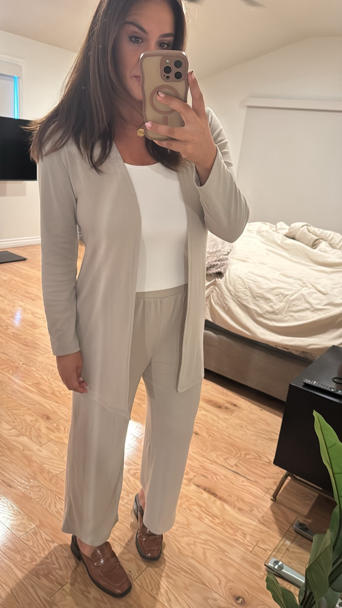 Travel set, Lounge set, business casual,
Loafers, Amazon, gold dainty jewelry