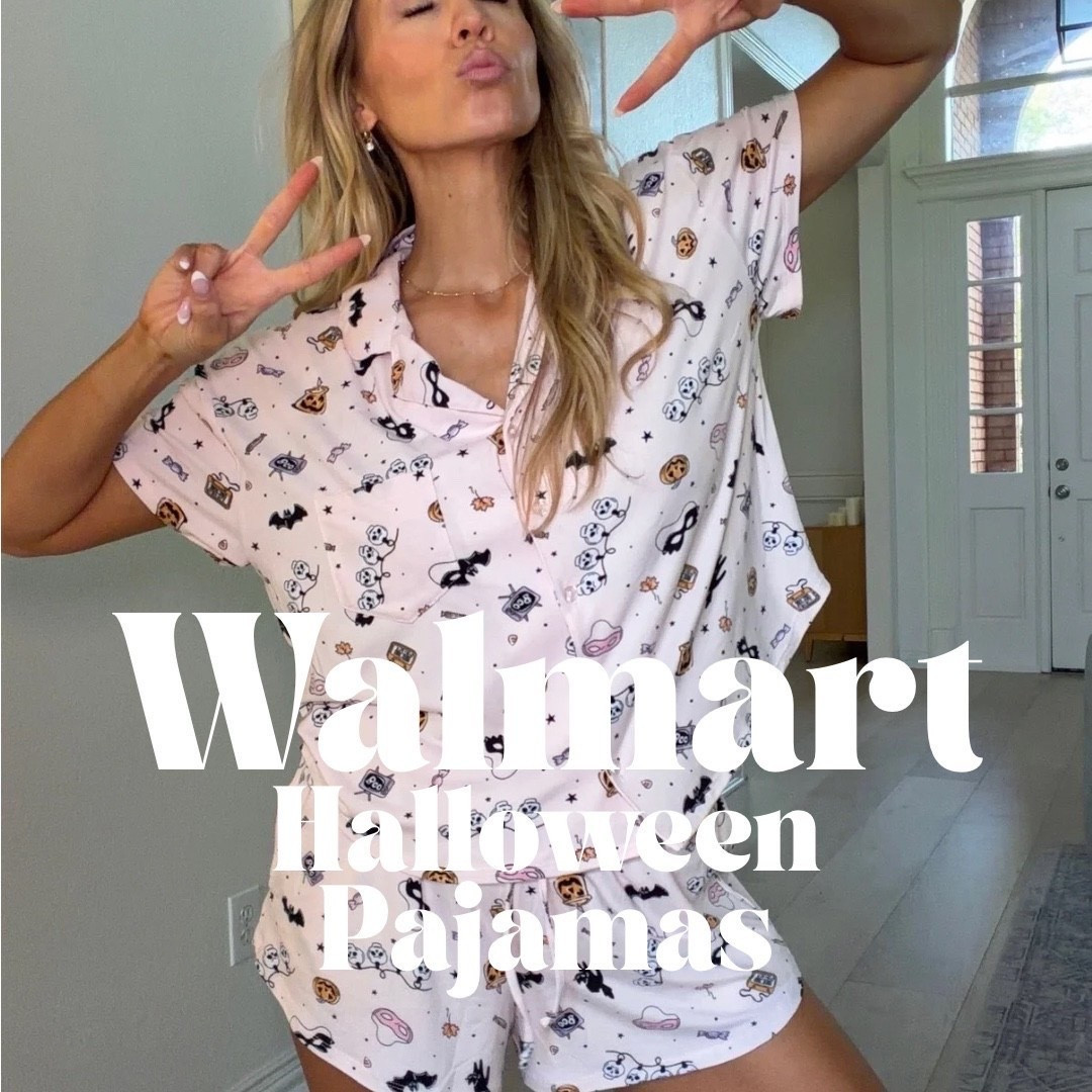 🤍Theeeeeee cutest Halloween pajamas I’ve seen! I’m obsessed with all the prints!
