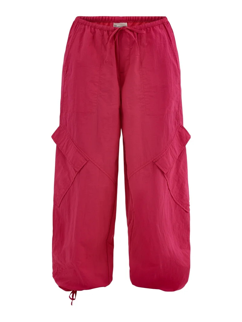 No Boundaries Parachute Pants, Women's | Walmart (US)