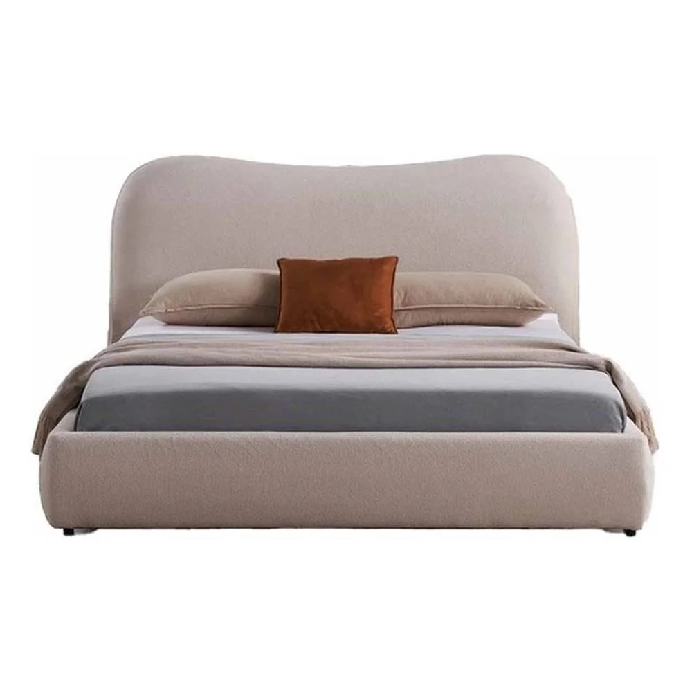 American Eagle B-D080-CK Modern Contemporary Ivory Fabric California King Bed | Walmart (US)