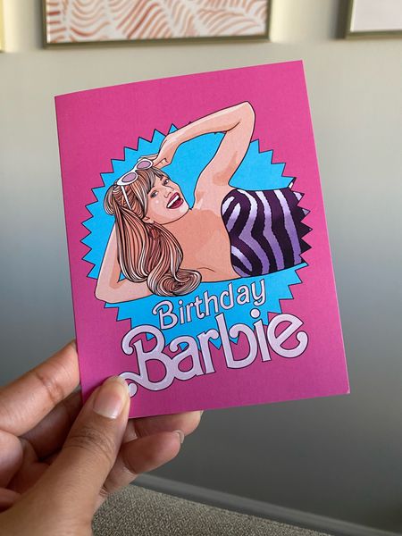 Barbie birthday card

#LTKfindsunder50 #LTKparties