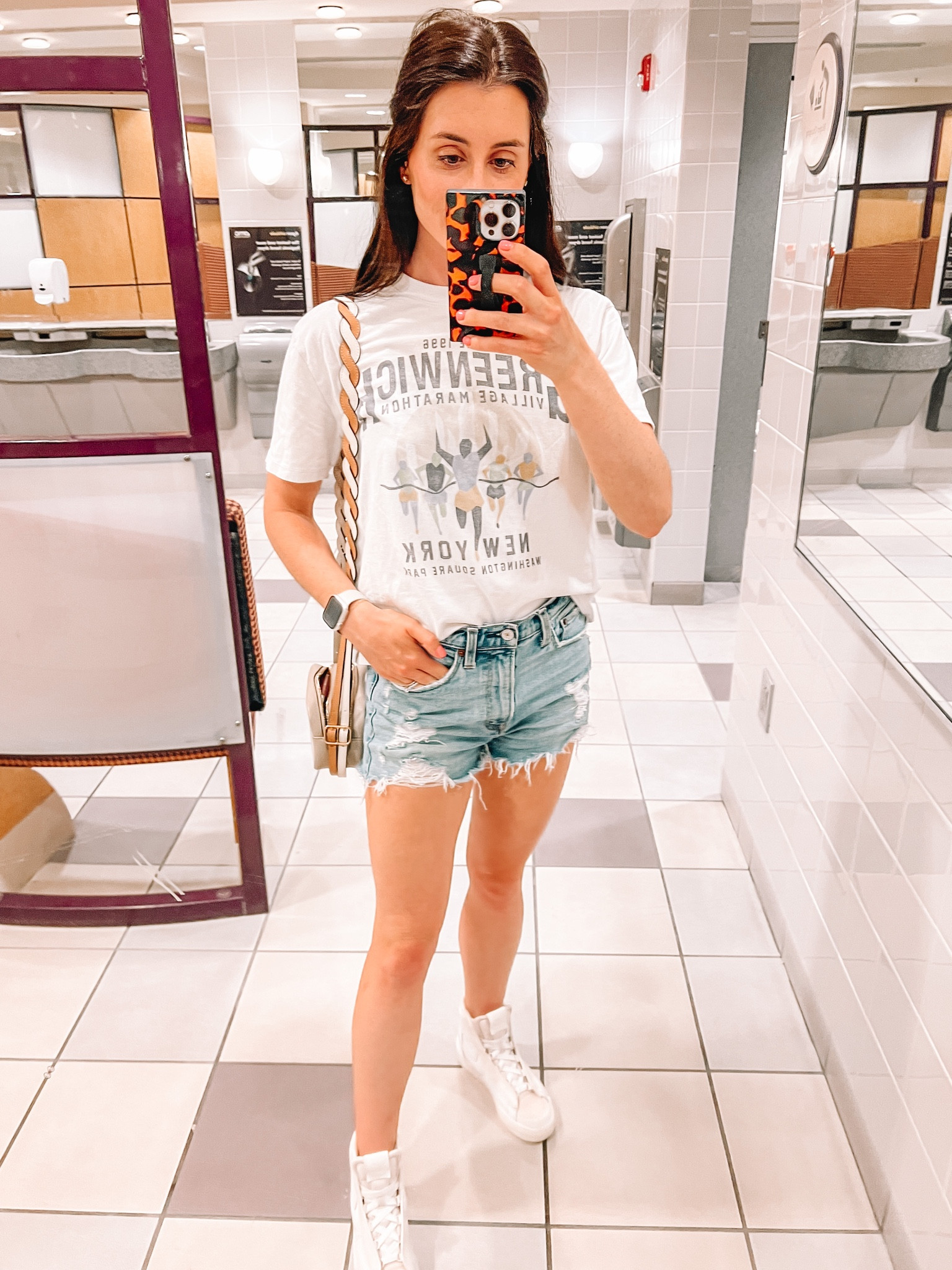 Abercrombie & Fitch is 20% off for Memorial Day Weekend sale! Save on my marathon graphic tee and favorite mom shorts! Size small or 26 for reference! 

#LTKsalealert #LTKFind #LTKSeasonal