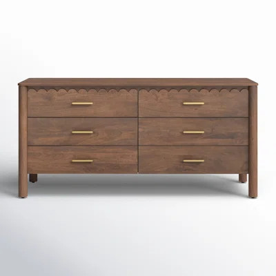 Lola 6 - Drawer Double Dresser | Birch Lane
