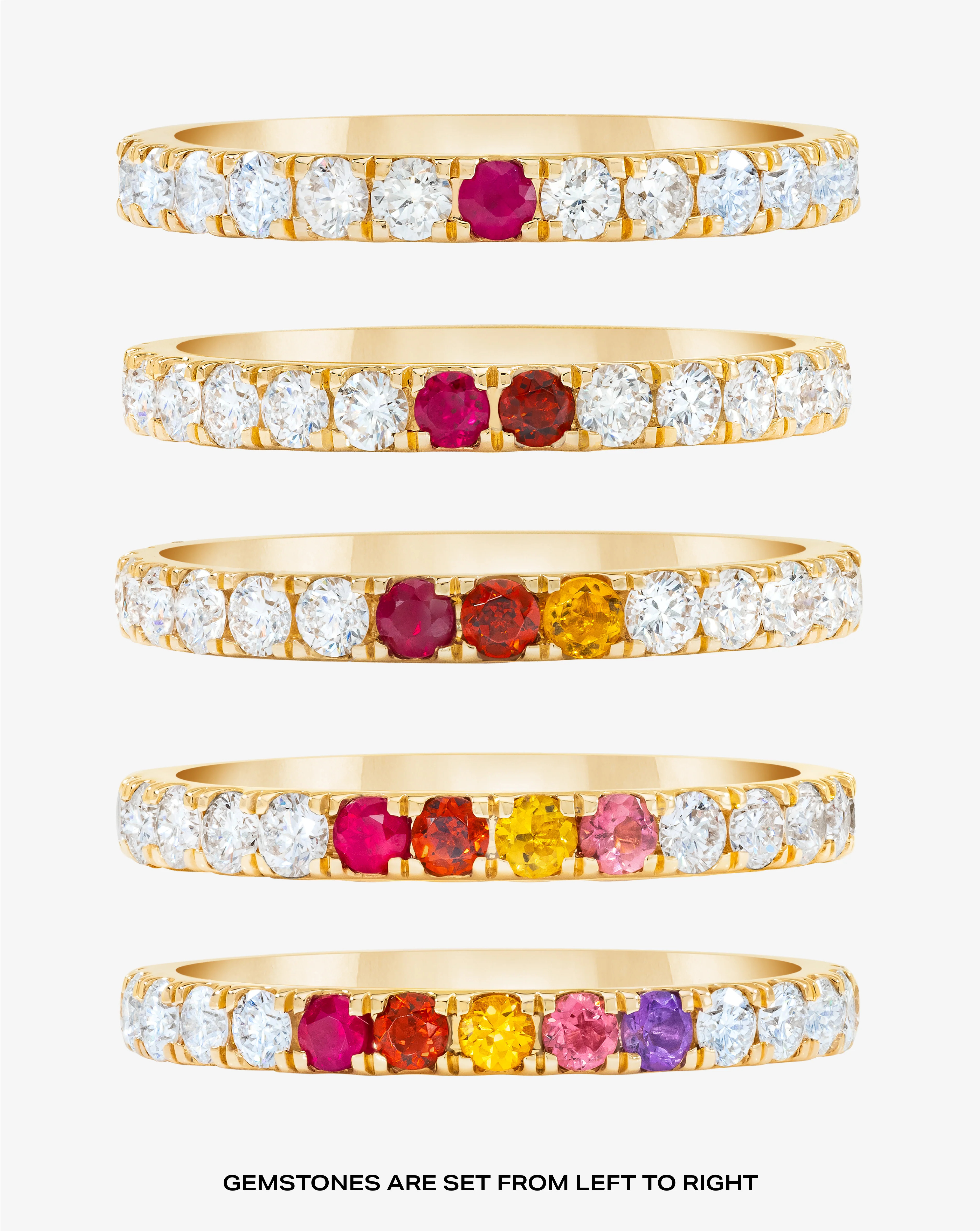 2.5 mm Personalized Perfect Pavé Diamond Ring | Ring Concierge