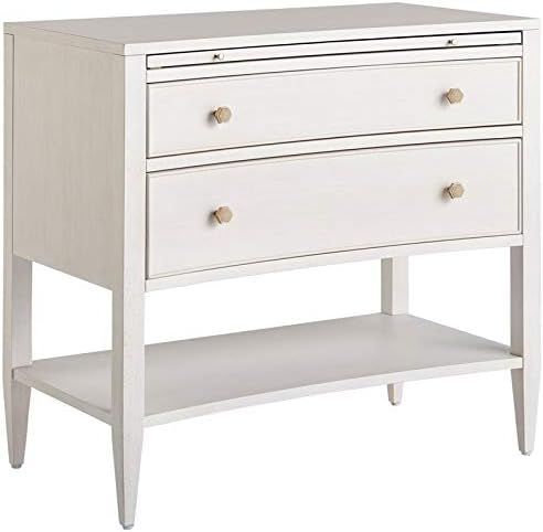 Universal Furniture Miranda Kerr Chelsea Wood Nightstand in White | Amazon (US)