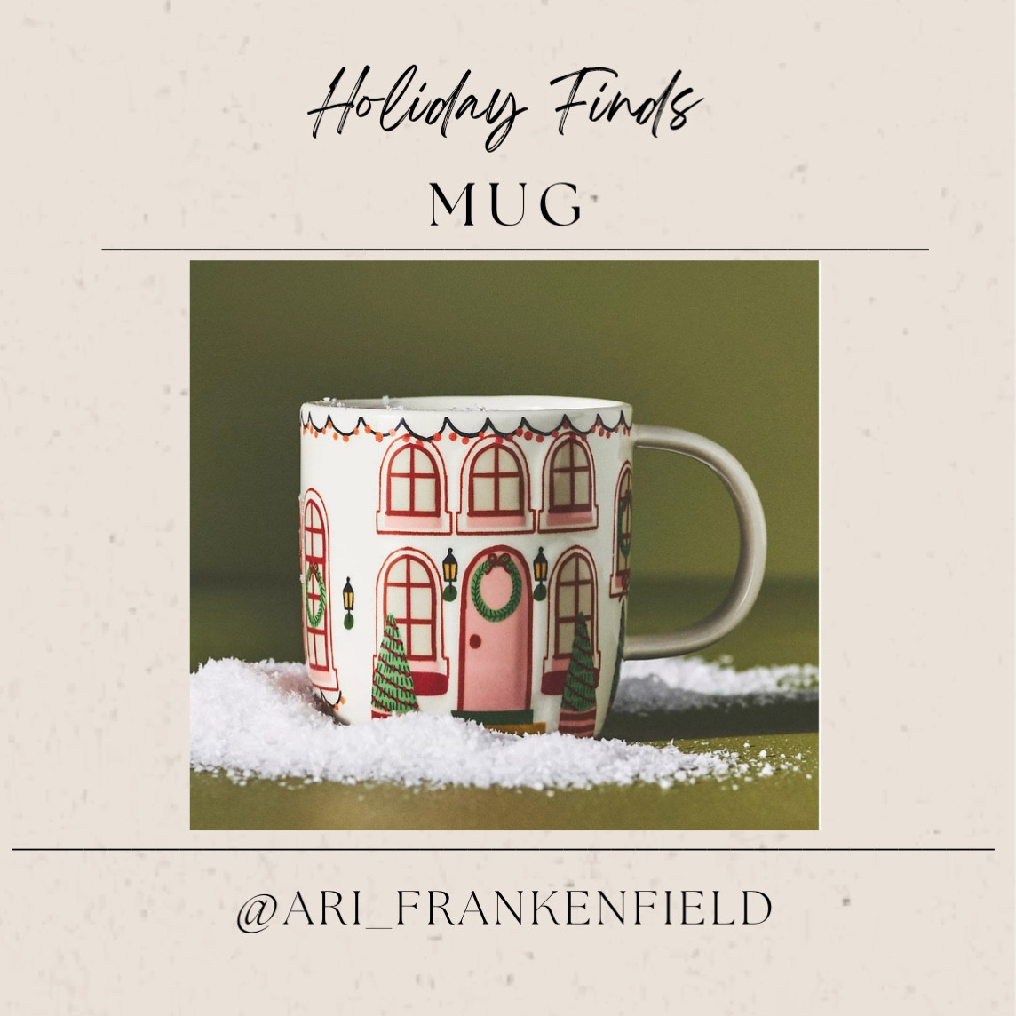 Love this mug for the holidays! Also a cute gift idea! 

#LTKGiftGuide #LTKhome #LTKSeasonal