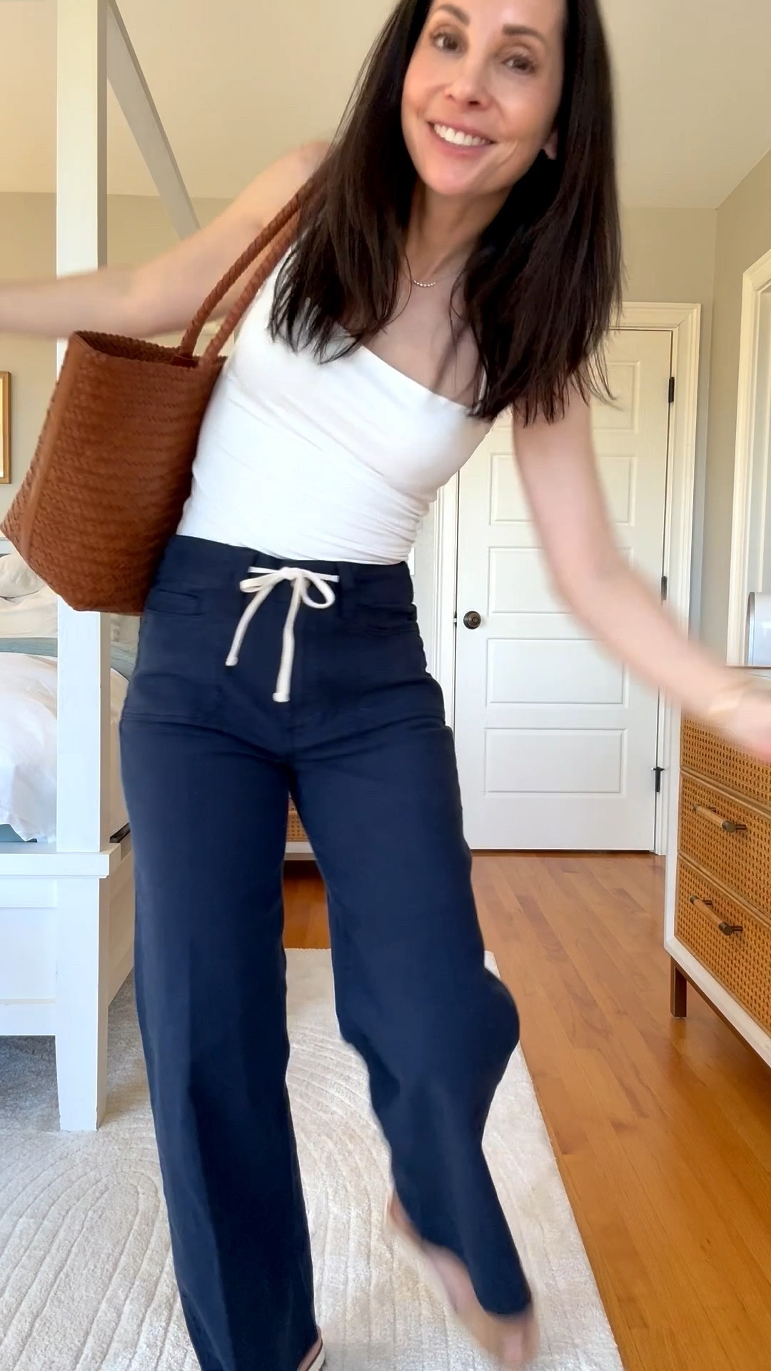 I’ve been wanting these tie waist pants for over a year now! So glad I finally pulled the trigger. They come in sooo many colors too! Love them/ true to size fit. 



#LTKdayinmylife #LTKootd #LTKgrwm