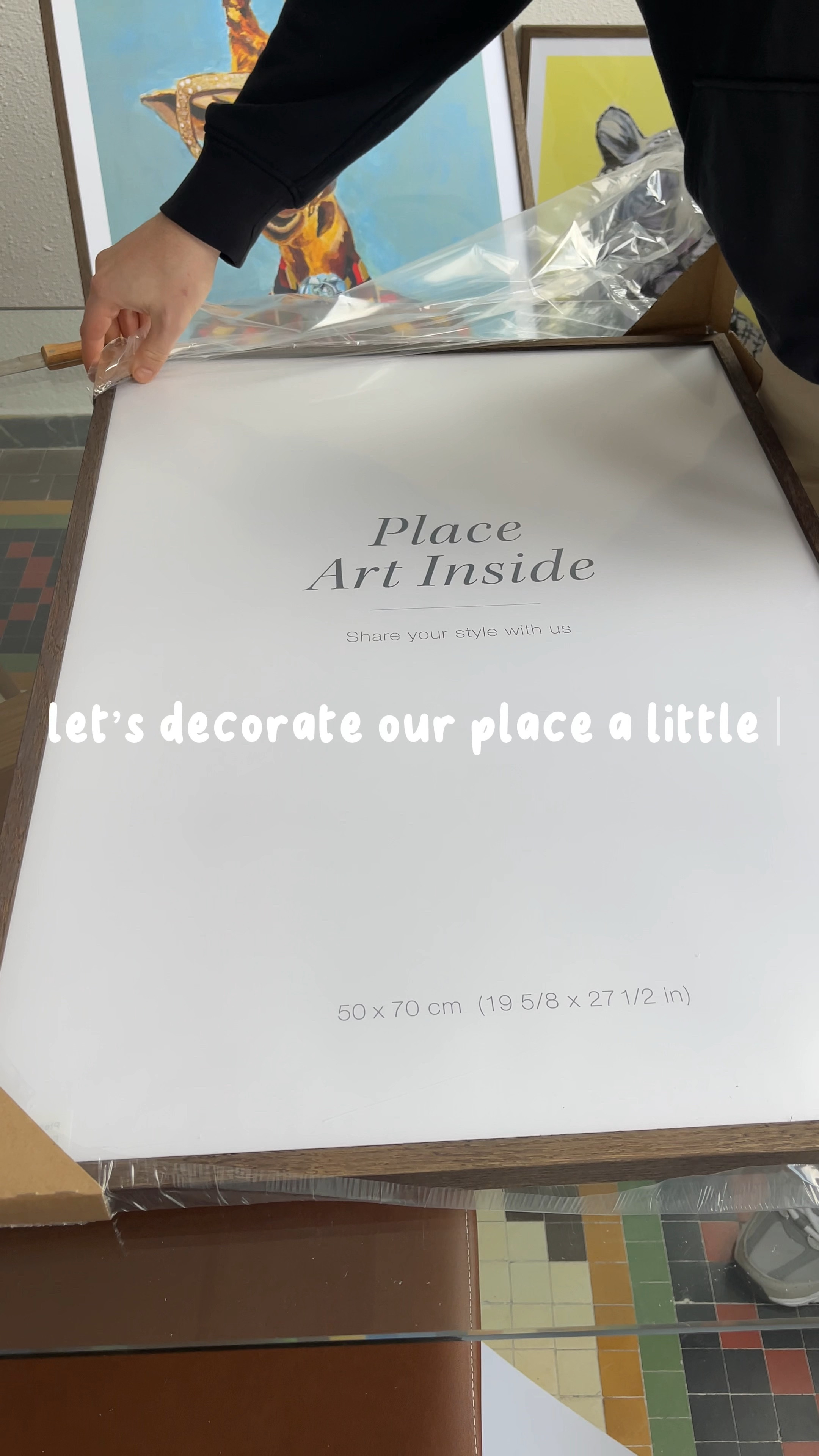 new posters we put up ✨💗 all our orders from here have been easy and quick! 

#LTKMostLoved #LTKhome #LTKVideo