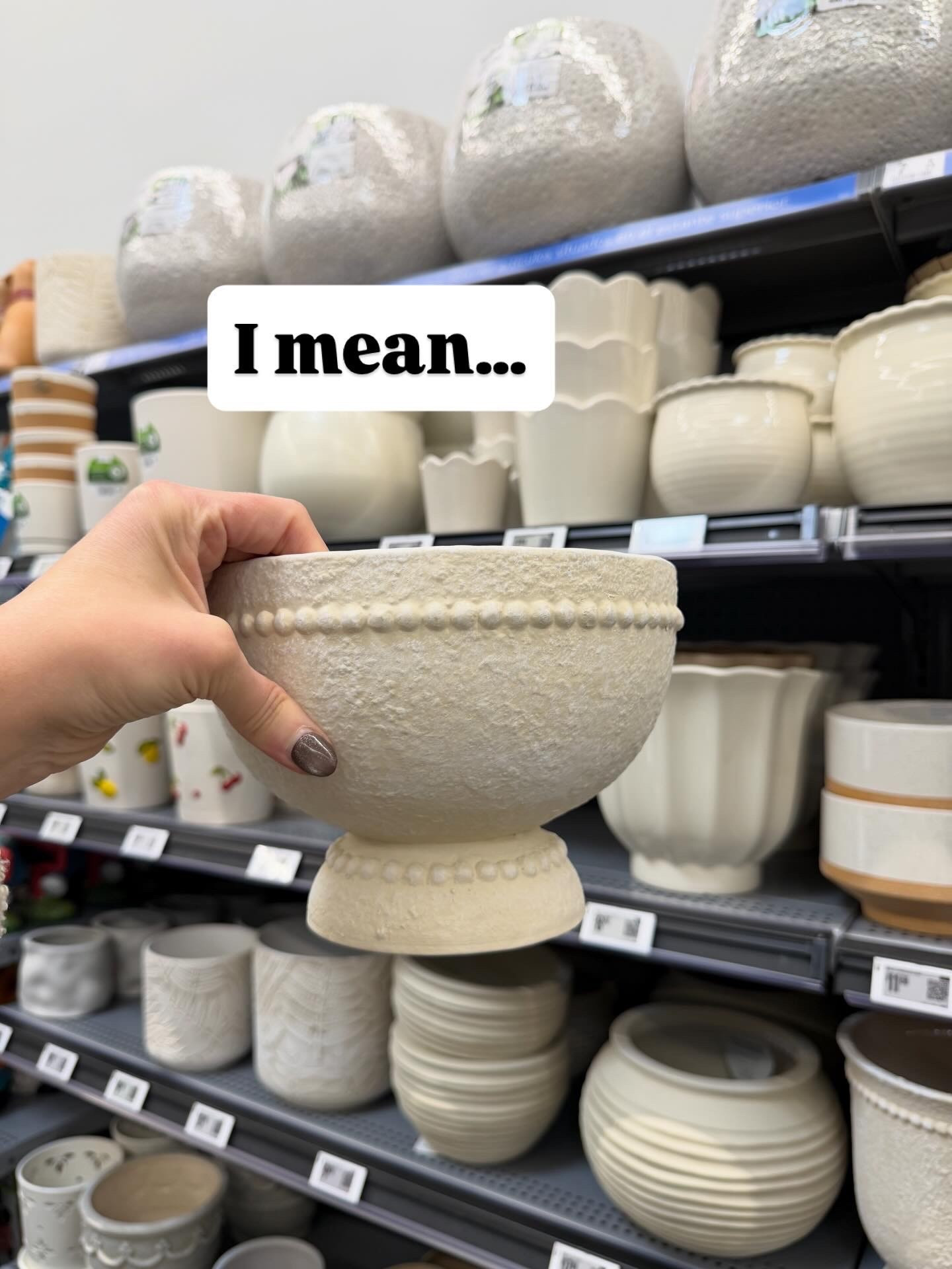 Walmart has designer look for less pottery right now! Planters too

#LTKHome #LTKSeasonal