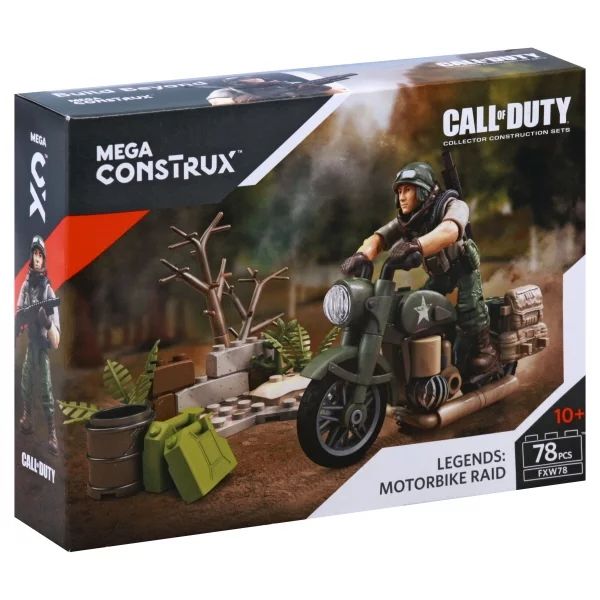 Mega Construx Call Of Duty Legends Motorbike Raid Building Set - Walmart.com | Walmart (US)