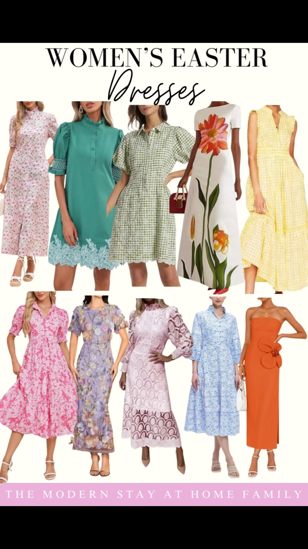 Spring is here and I’m sharing the prettiest women’s Easter dresses that are perfect for church, brunch, family photos, and all the spring celebrations! Think soft pastels, feminine florals, flowy silhouettes, and classic spring styles that feel timeless and elegant. These dresses are beautiful, comfortable, and easy to dress up with heels or keep casual with flats or sandals. Whether you love a classic midi dress, a flowy maxi, or a flattering fit-and-flare style, these Easter dress outfits for women are perfect for celebrating the season in style. If you’re looking for modest Easter dresses, spring dresses for women, or the perfect floral Easter dress, I’ve rounded up some gorgeous options you’ll love for Easter Sunday and beyond.

women’s Easter dresses, Easter dresses for women, Easter Sunday dress ideas, modest Easter dresses, floral Easter dress, spring dresses for women, pastel Easter dresses, midi Easter dress, maxi Easter dress for Easter, spring church dress, feminine spring dresses, classic Easter outfits for women, flowy spring dresses, elegant Easter dresses for women, spring brunch dresses, Easter outfit ideas for women.

#LTKootd #LTKSpringSale #LTKSeasonal