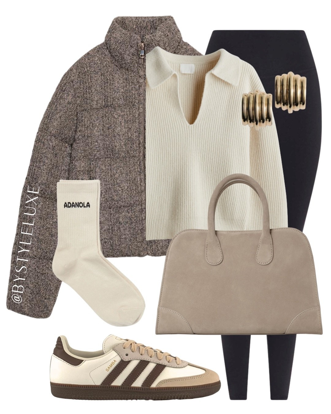 Obsessed with this new in knitted bomber jacket that has thermal insulation for warmth. Styled here with leggings and Samba for an off duty look. 

#trainers #autumnoutfit #jacket

#LTKautumn #LTKshoes #LTKwinter