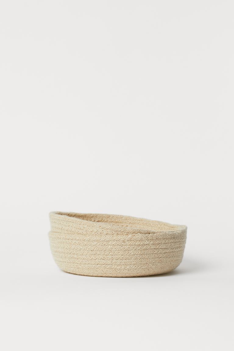 2-pack jute storage baskets | H&M (UK, MY, IN, SG, PH, TW, HK)