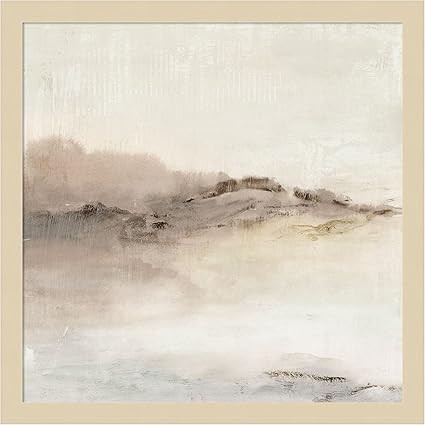 Amanti Art Framed Wall Art Print (17x17) Blush Horizon I by Isabelle Z Framed Poster for Wall Dec... | Amazon (US)